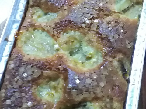 ザックザク食感のバナナパウンドケーキ